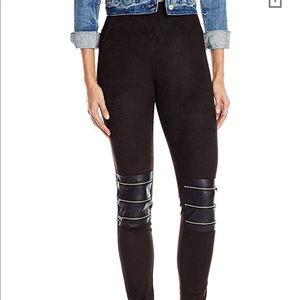 Dolce Vita Sophie Zipper Vegan Suede Legging Small